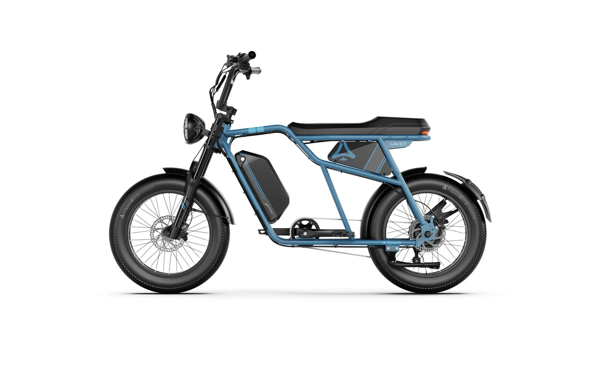 A-spadz Fatbike - Cavet Air - Hydraulische remmen - Aurora Blue - Dailyride