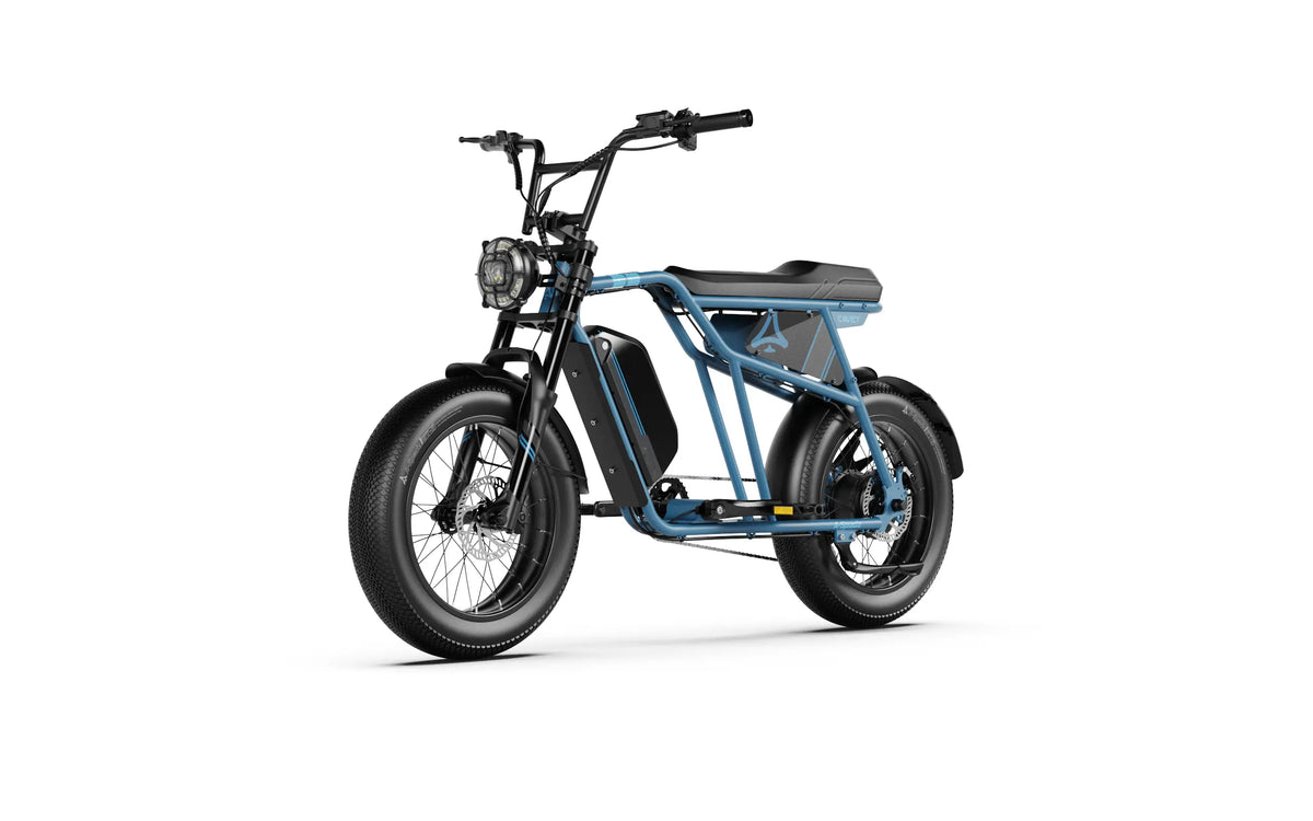 A-spadz Fatbike - Cavet Air - Hydraulische remmen - Aurora Blue - Dailyride