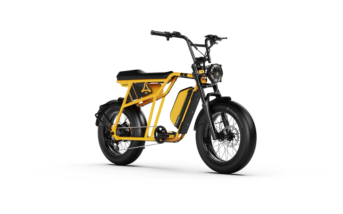 A-spadz Fatbike - Cavet Air - Hydraulische remmen - Mars Yellow - Dailyride