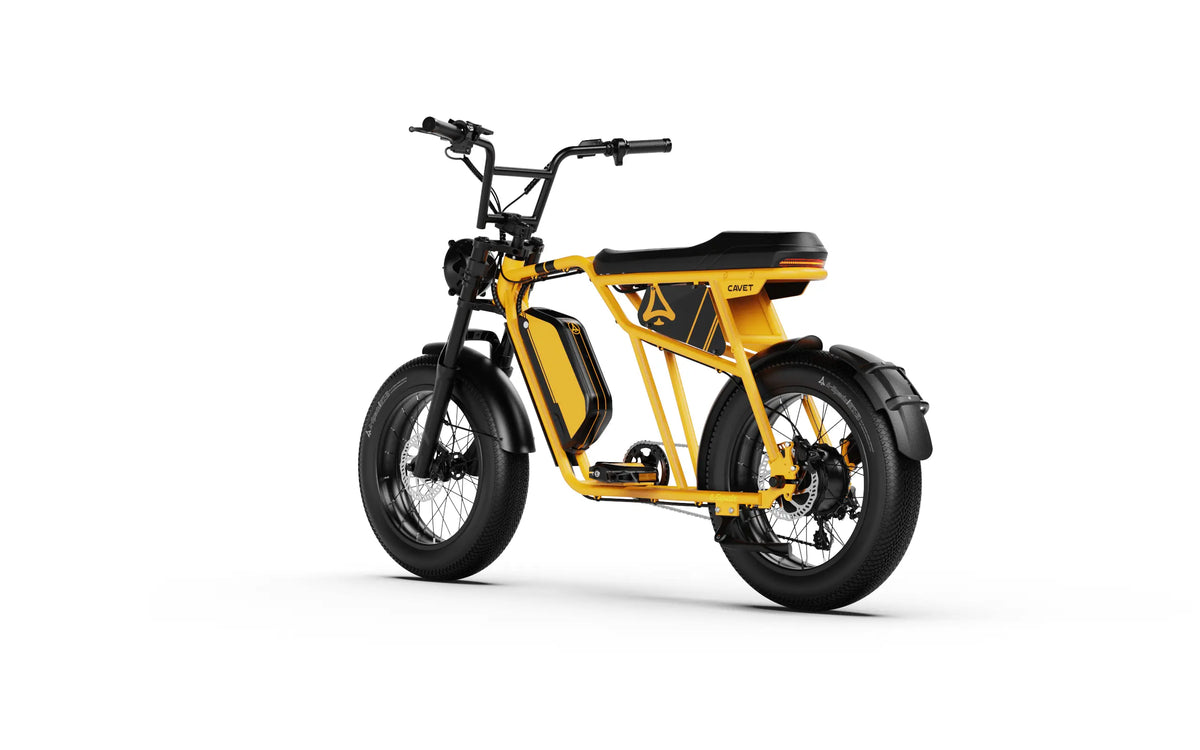 A-spadz Fatbike - Cavet Air - Hydraulische remmen - Mars Yellow - Dailyride