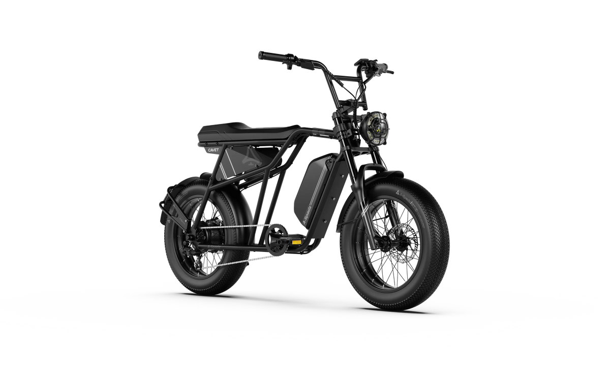 A-spadz Fatbike - Cavet Air - Hydraulische remmen - Zwart - Dailyride