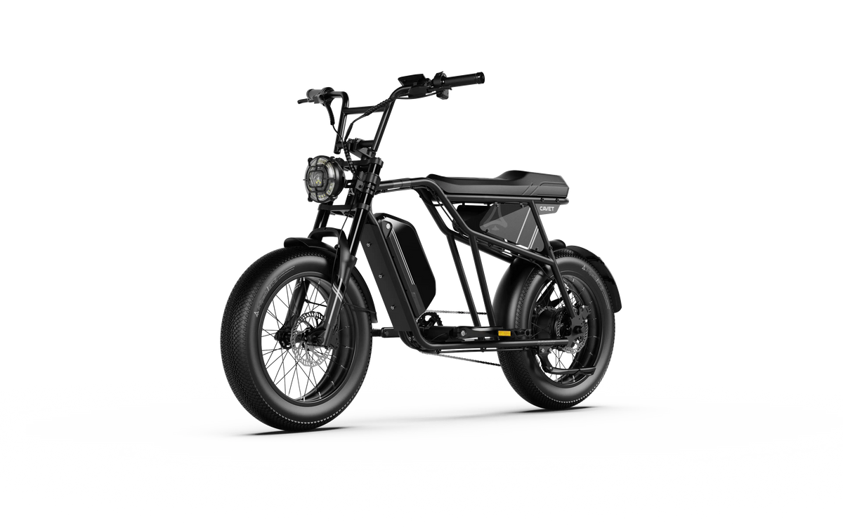 A-spadz Fatbike - Cavet Air - Hydraulische remmen - Zwart - Dailyride