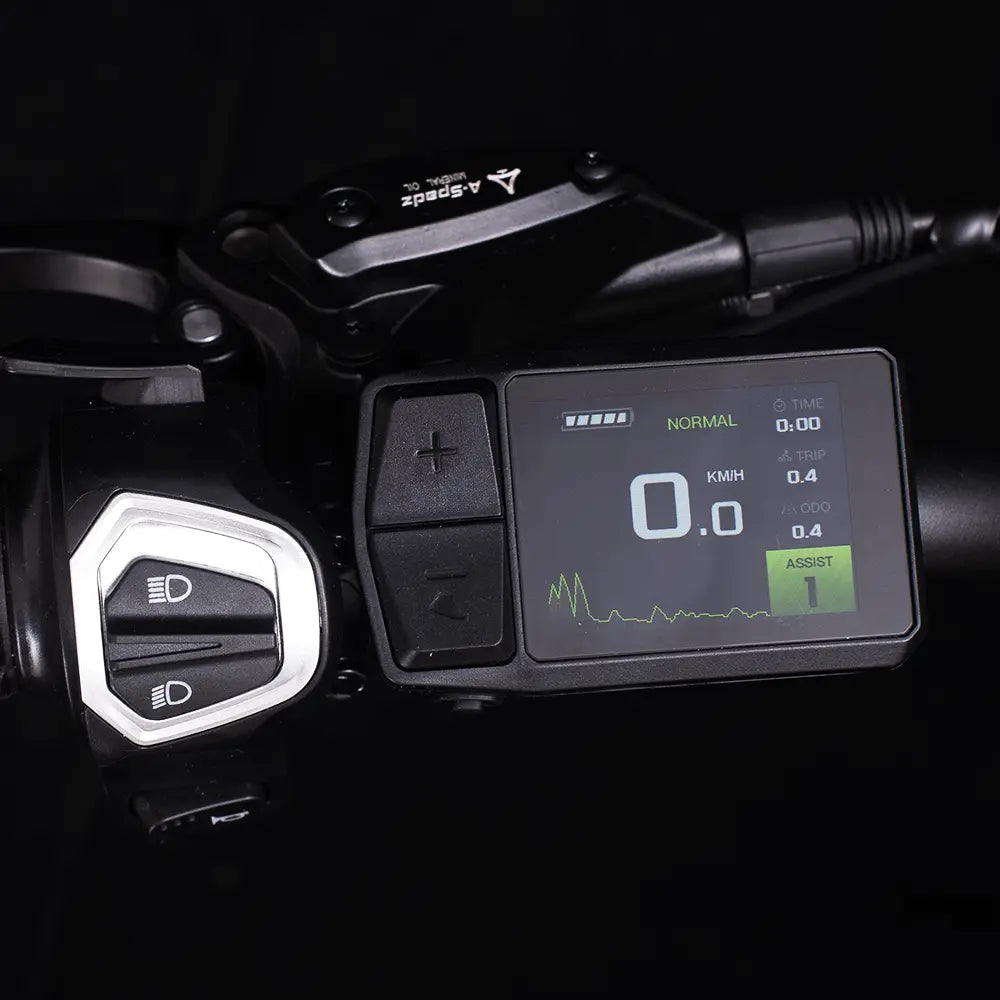 A-spadz Fatbike - Cavet Air - Hydraulische remmen - Zwart - Dailyride