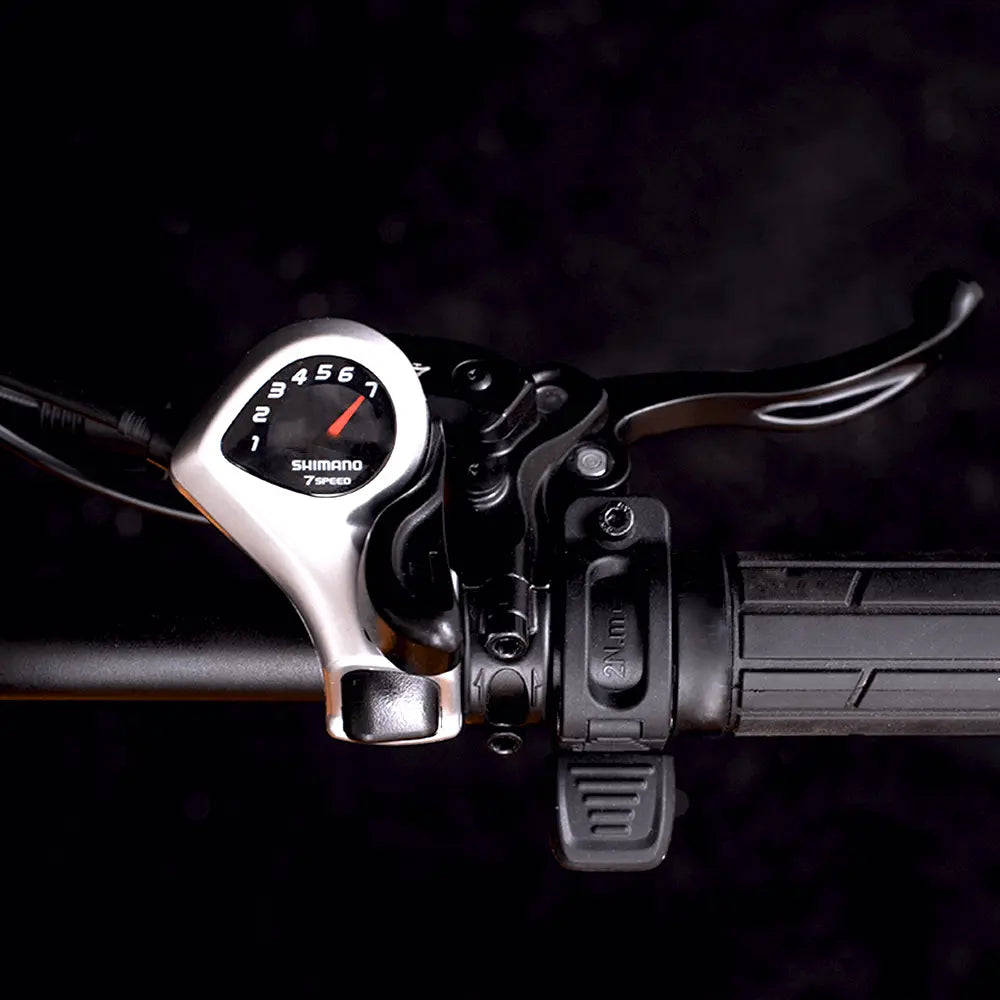 A-spadz Fatbike - Cavet Air - Hydraulische remmen - Zwart - Dailyride
