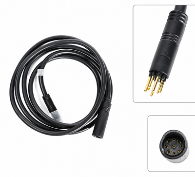 Tussen kabel van Motor naar Controller 250W Zwarte kabel