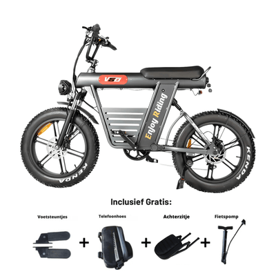 V50 - Hydraulische remmen - Grijs