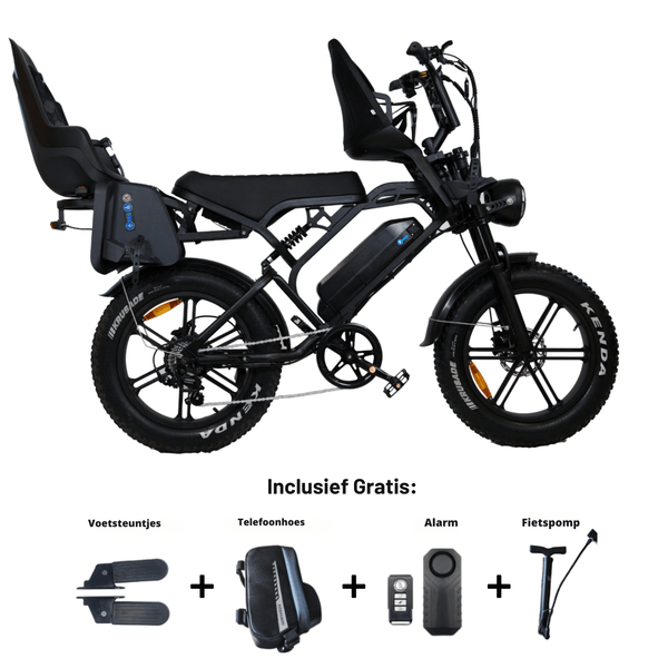 V20 Family bike - Hydraulische remmen - Max 25 km/h