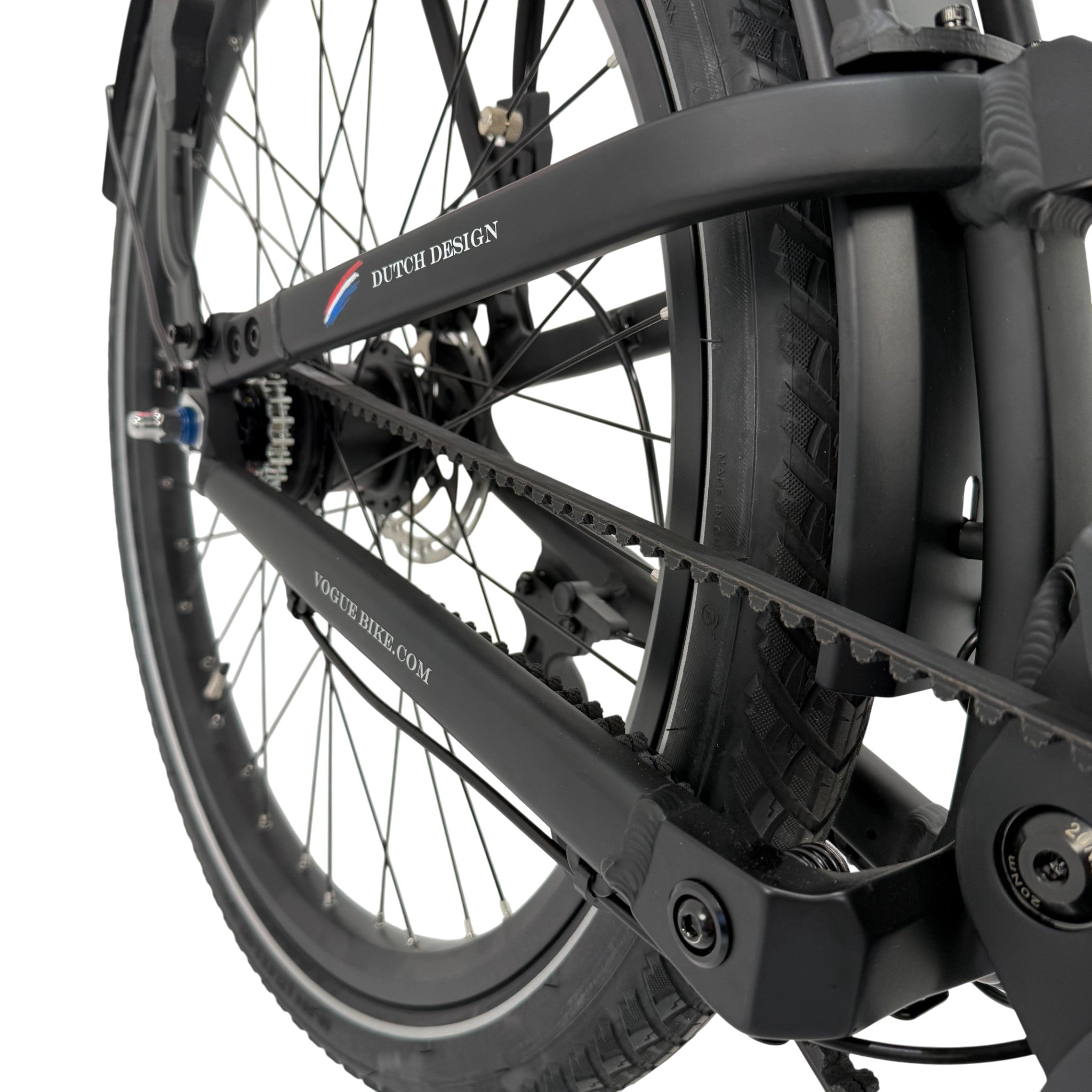 Vogue Artemis - Mat Zwart - 468Wh - Elektrische Fiets - 50cm