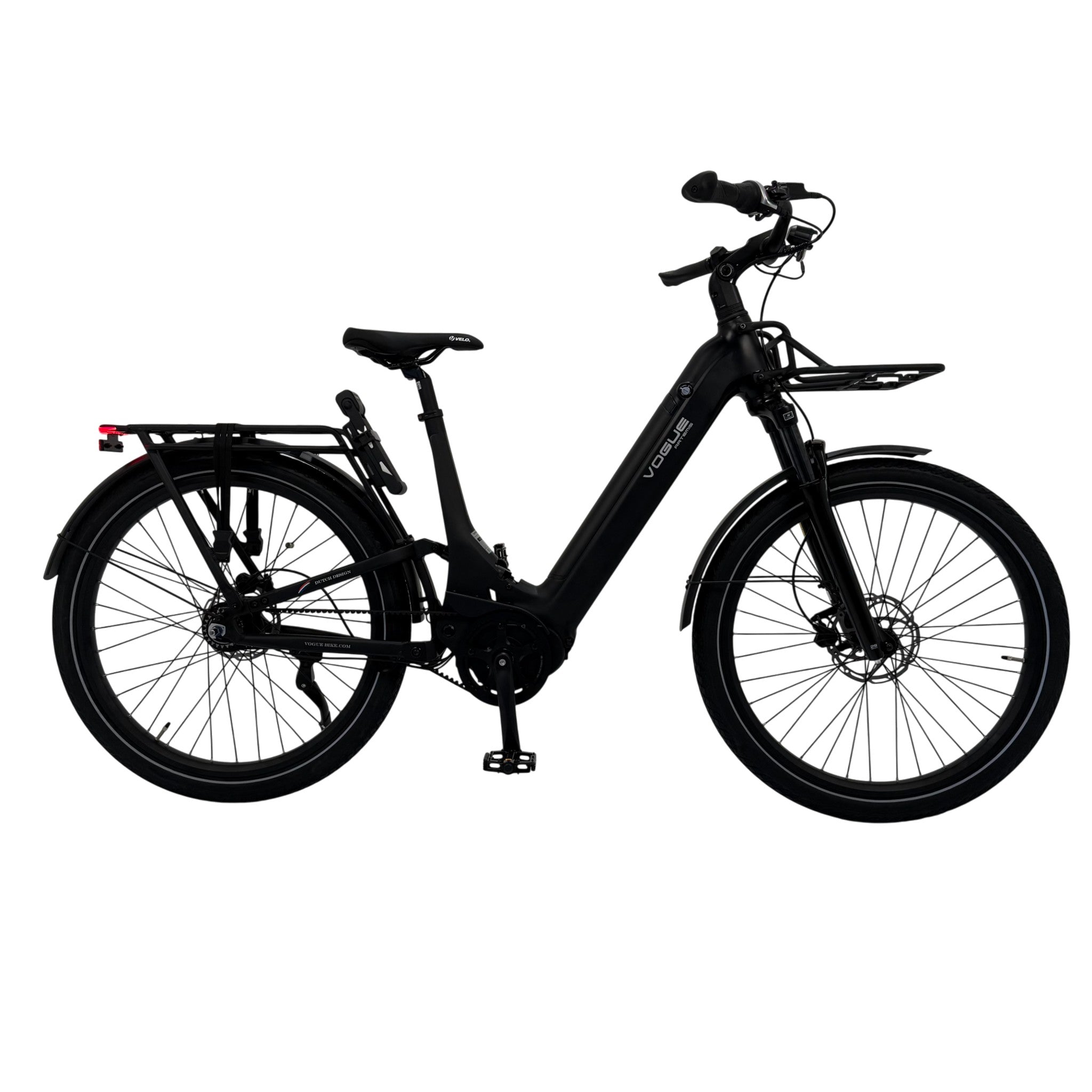 Vogue Artemis - Mat Zwart - 468Wh - Elektrische Fiets - 50cm