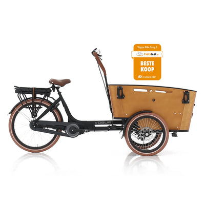 Vogue Carry 3 - Mat Zwart Bruin