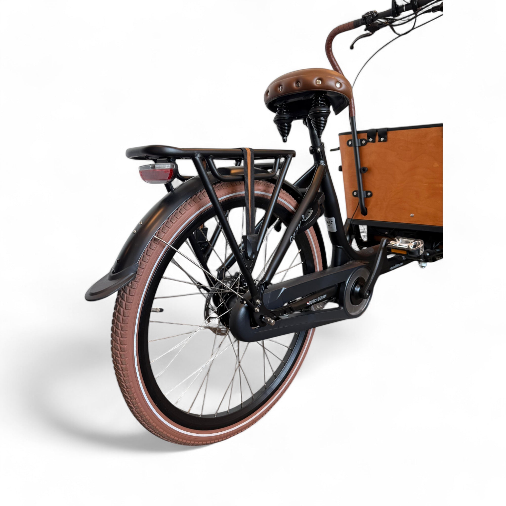 Vogue Carry 3 - Mat Zwart Bruin