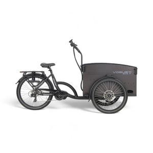 Vogue Journey Plus - Mat Zwart - Elektrische bakfiets
