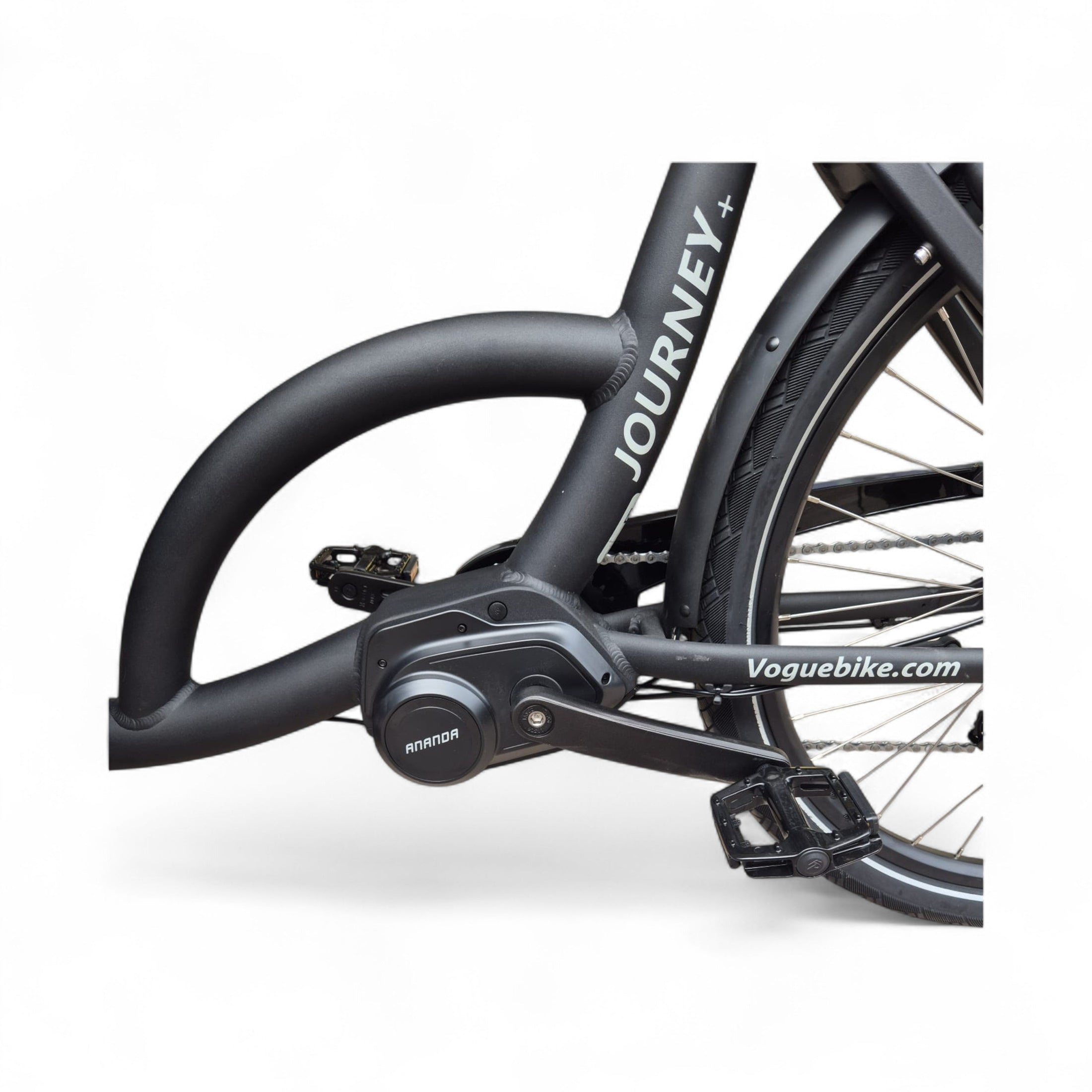 Vogue Journey Plus - Mat Zwart - Elektrische bakfiets