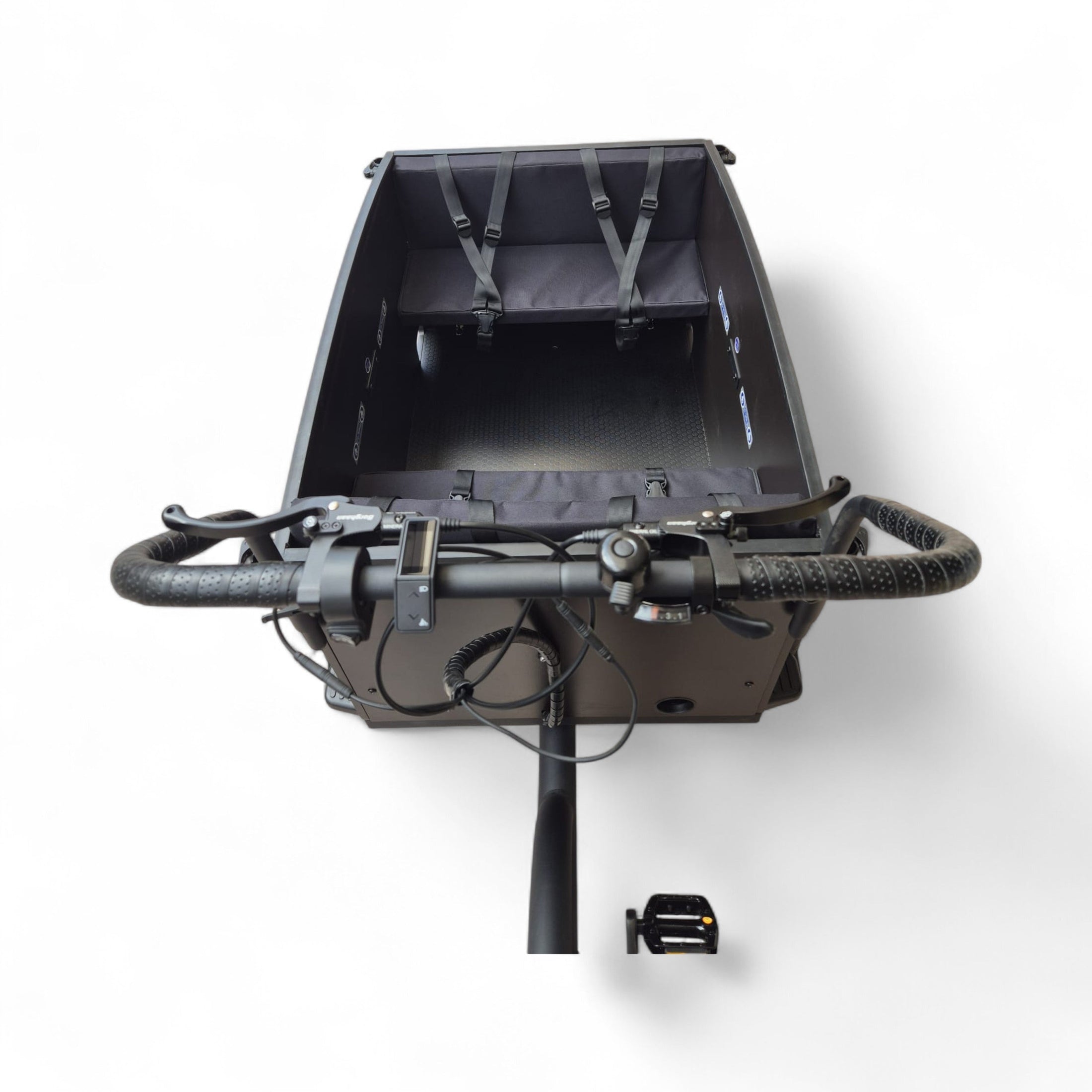 Vogue Journey Plus - Mat Zwart - Elektrische bakfiets