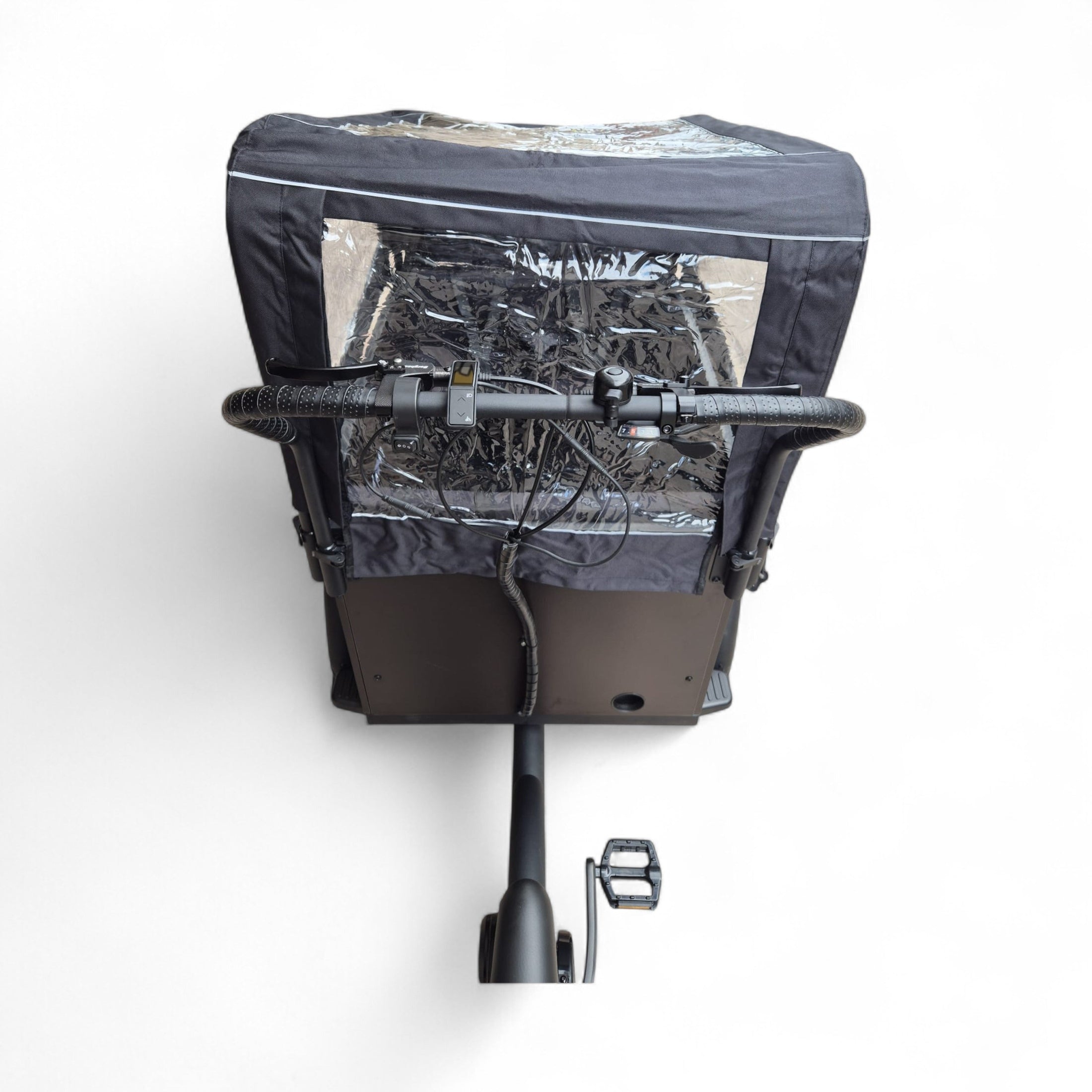 Vogue Journey Plus - Mat Zwart - Elektrische bakfiets