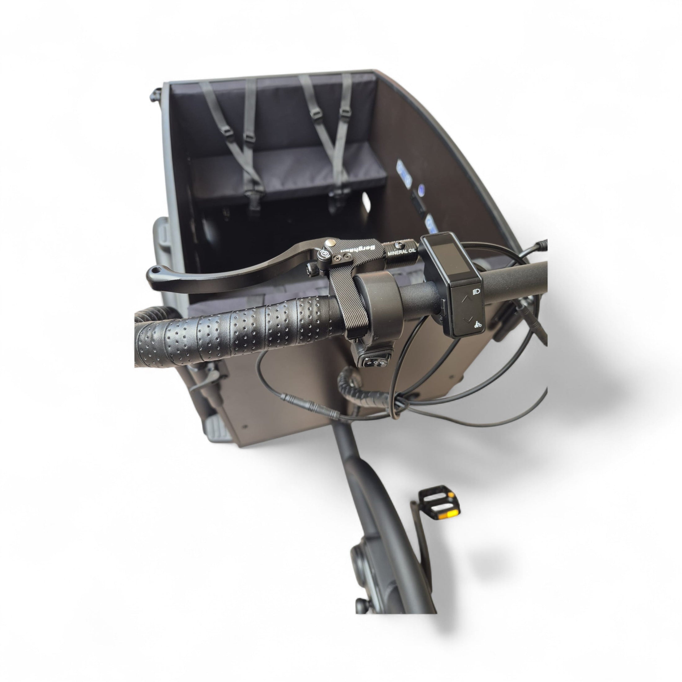 Vogue Journey Plus - Mat Zwart - Elektrische bakfiets