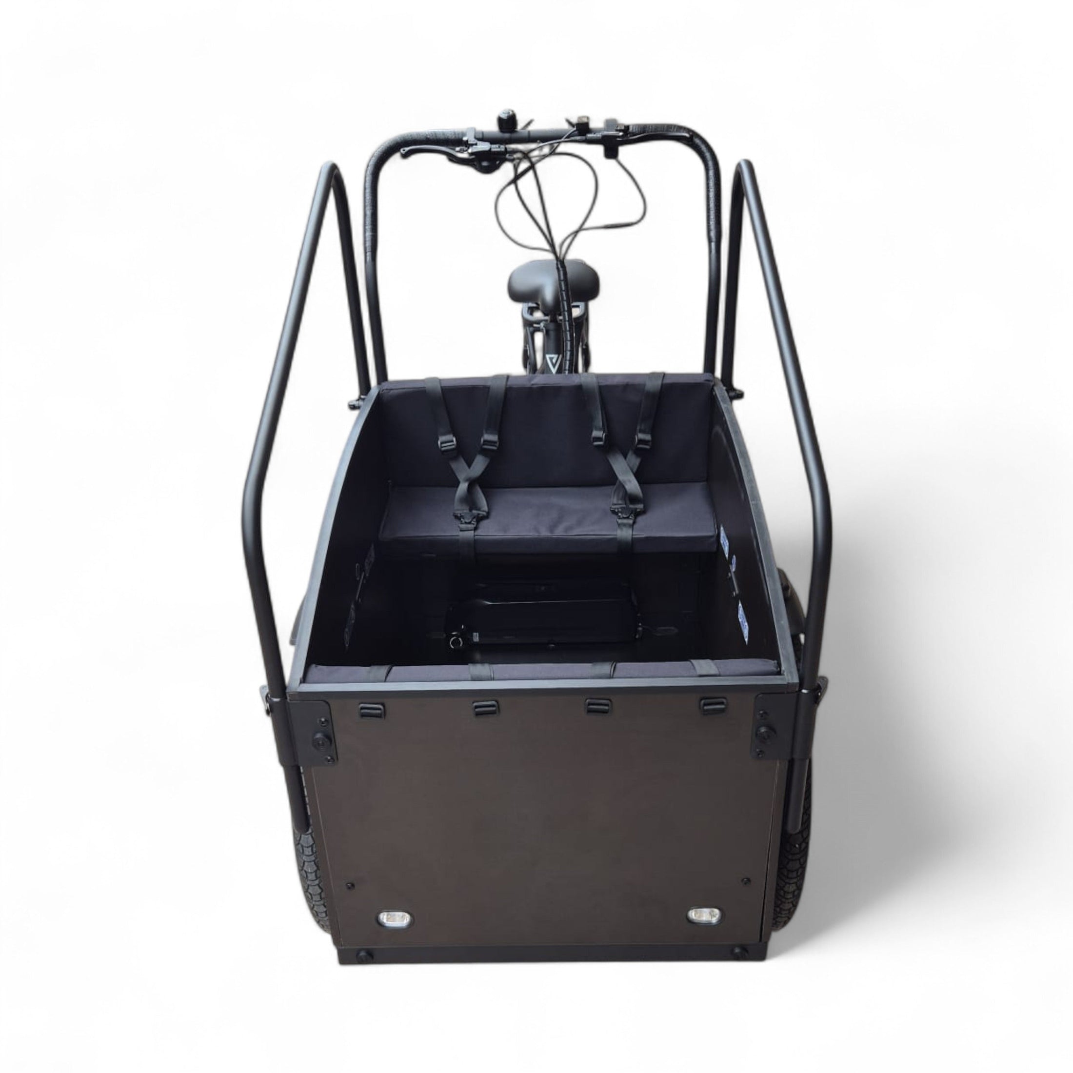 Vogue Journey Plus - Mat Zwart - Elektrische bakfiets