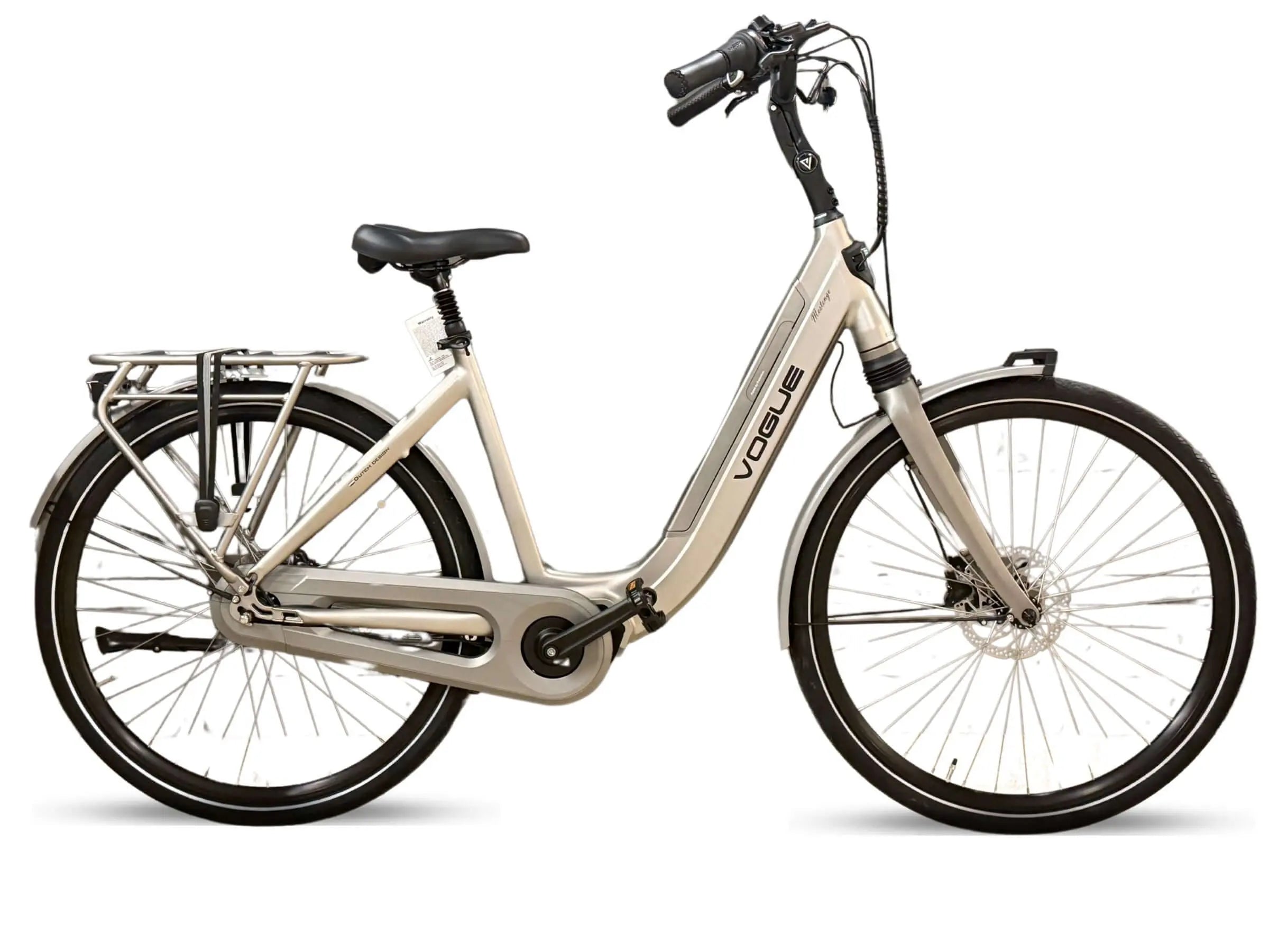 Vogue Mestengo Z5 - Middenmotor - Electrische fiets - E-bike - Grijs - Dailyride