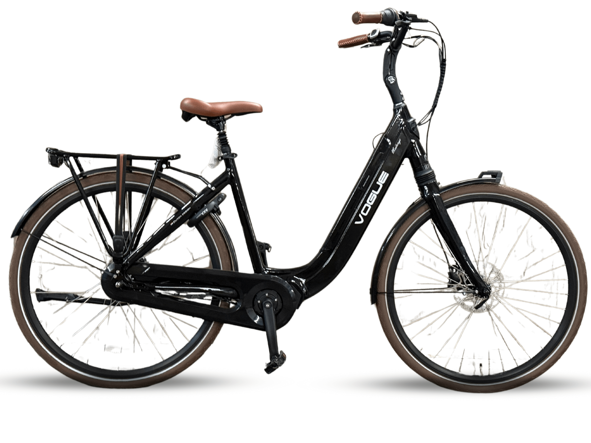 Vogue Mestengo Z5 - Middenmotor - Electrische fiets - E-bike - Shine black