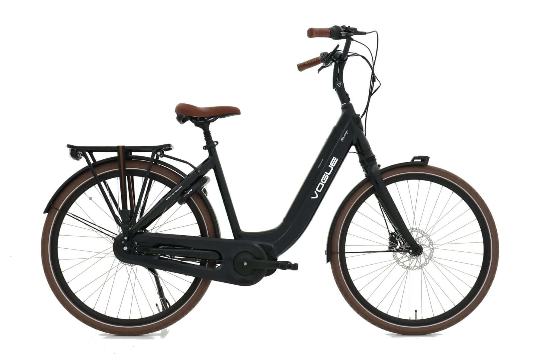 Vogue Mestengo Z5 - Middenmotor - Electrische fiets - E-bike - Shine black