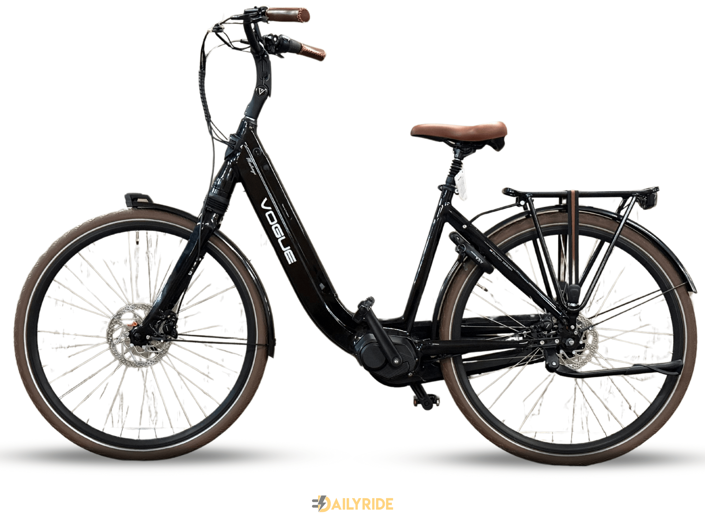 Vogue Mestengo Z5 - Middenmotor - Electrische fiets - E-bike - Shine black