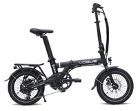 Vogue MINI - Mat Zwart - Vouwfiets 16 inch
