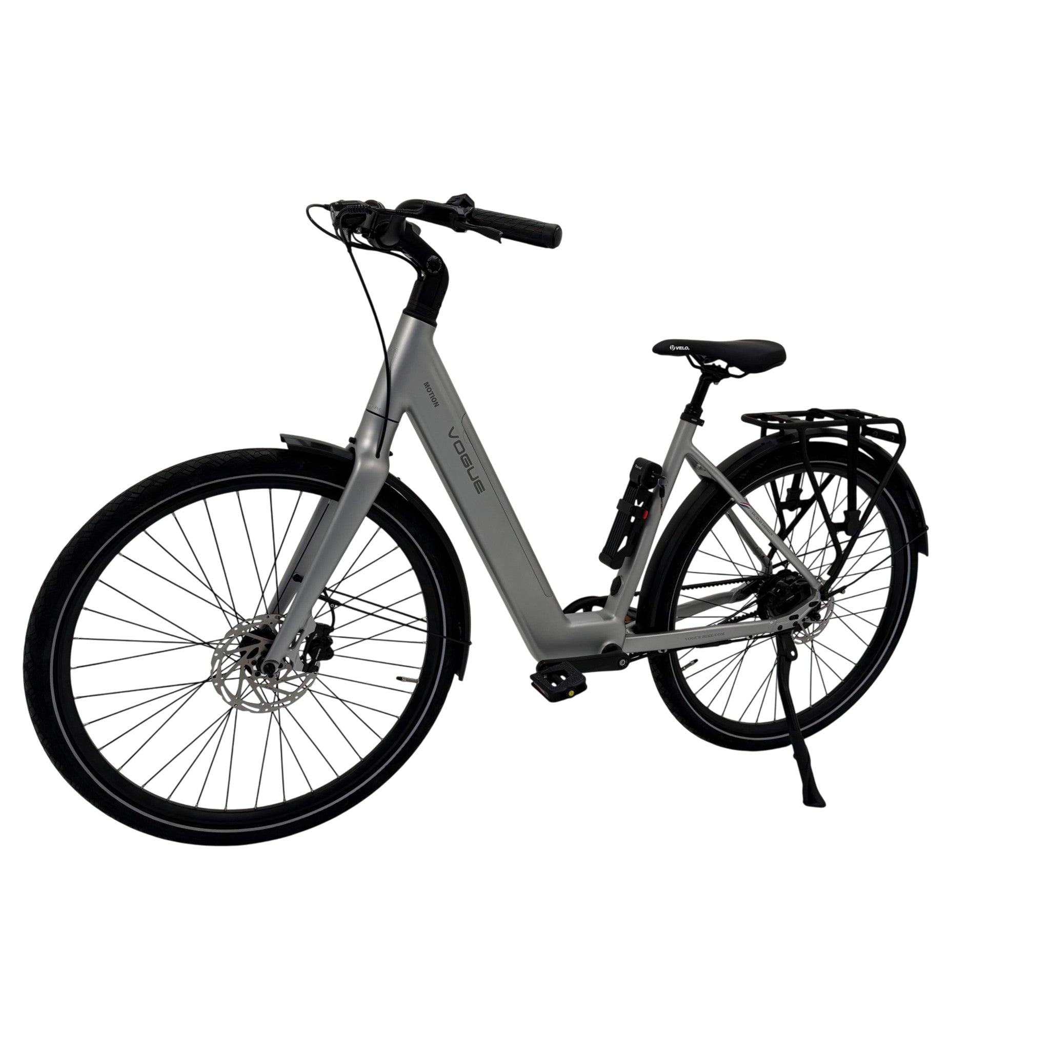 Vogue Motion - Lage Instap - Titanium Grey - Elektrische Fiets