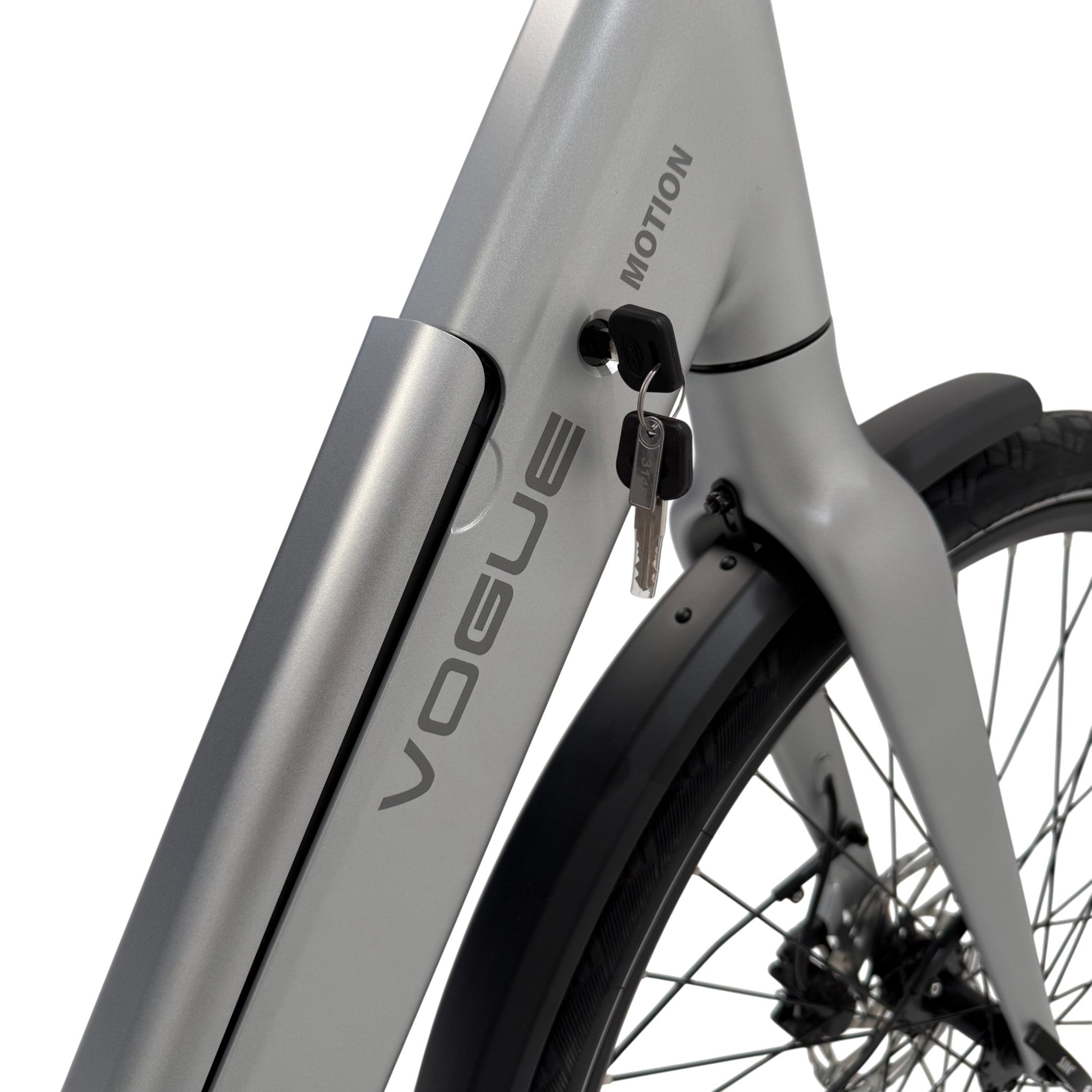 Vogue Motion - Lage Instap - Titanium Grey - Elektrische Fiets