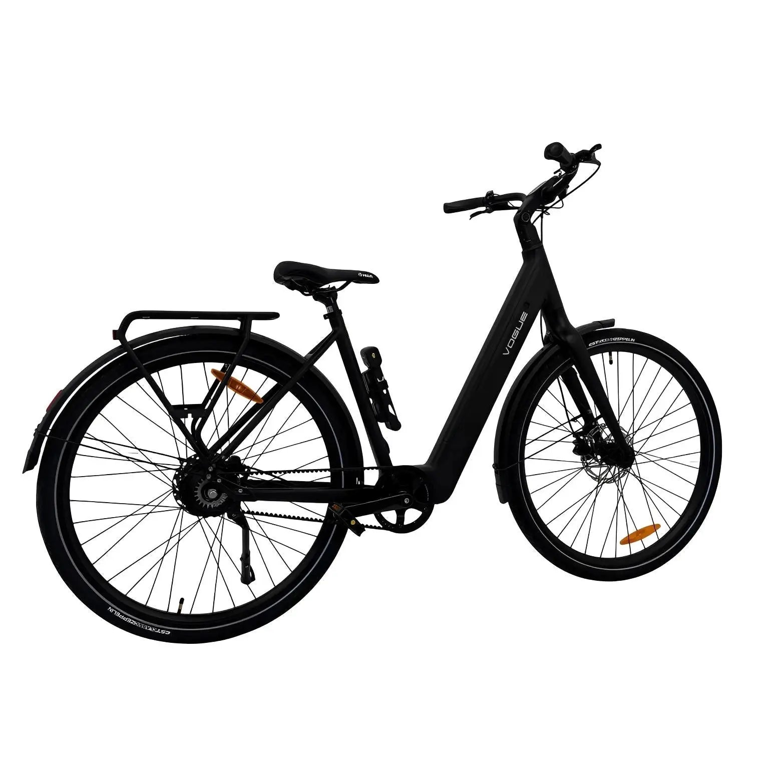 Vogue Motion - Lage Instap - Mat Zwart - Elektrische Fiets