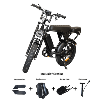 OUXI V8 Zwart Combideal - Nieuwste 2026 Model