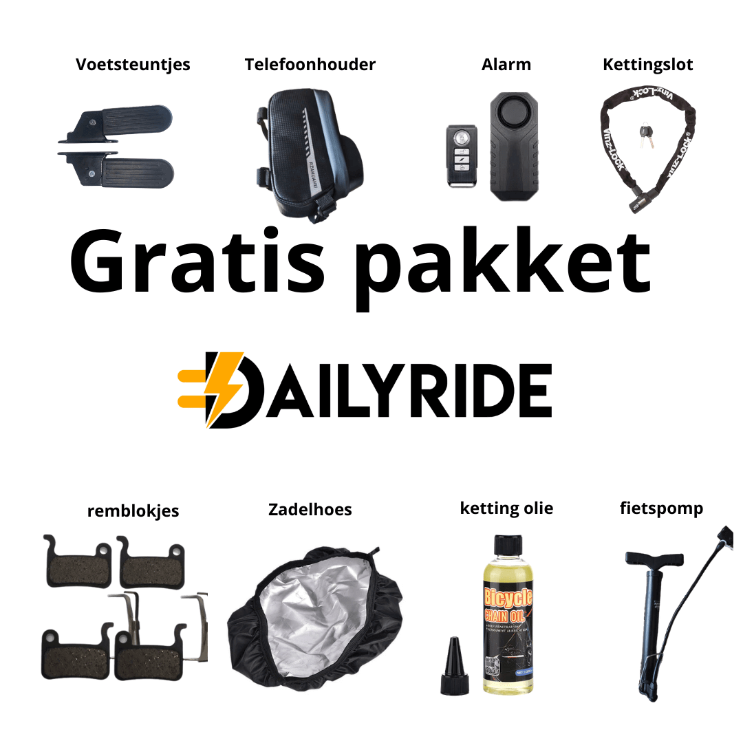 EB8 Pro - Krachtsensor - Zwart - Dailyride