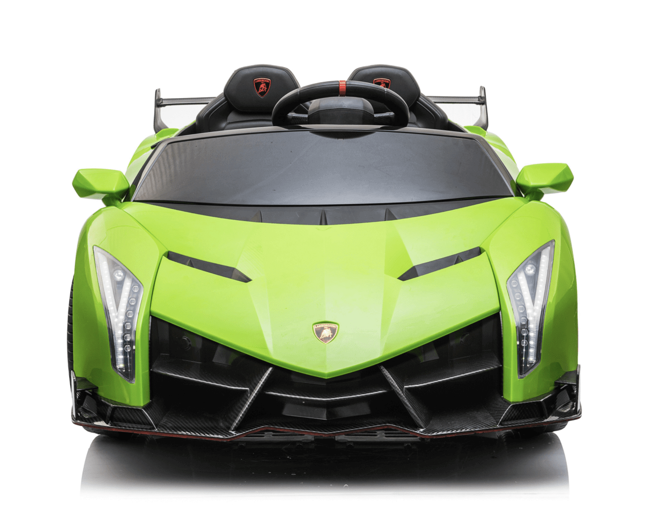 Elektrische Kinderauto - Lamborghini Veneo - Tweepersoons - Groen - Dailyride