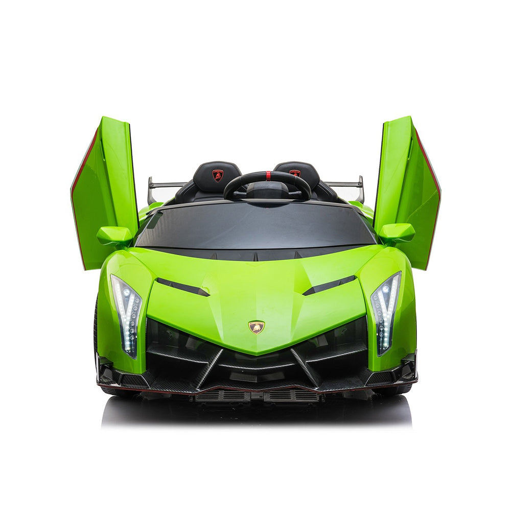 Electric Kids Car - Lamborghini Veneo - Two-seater - Green