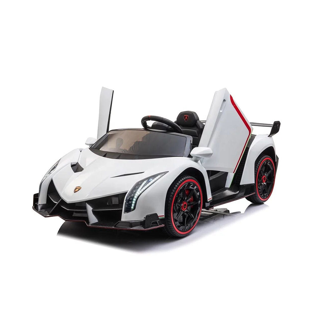 Electric Kids Car - Lamborghini Veneo - Two-seater - White