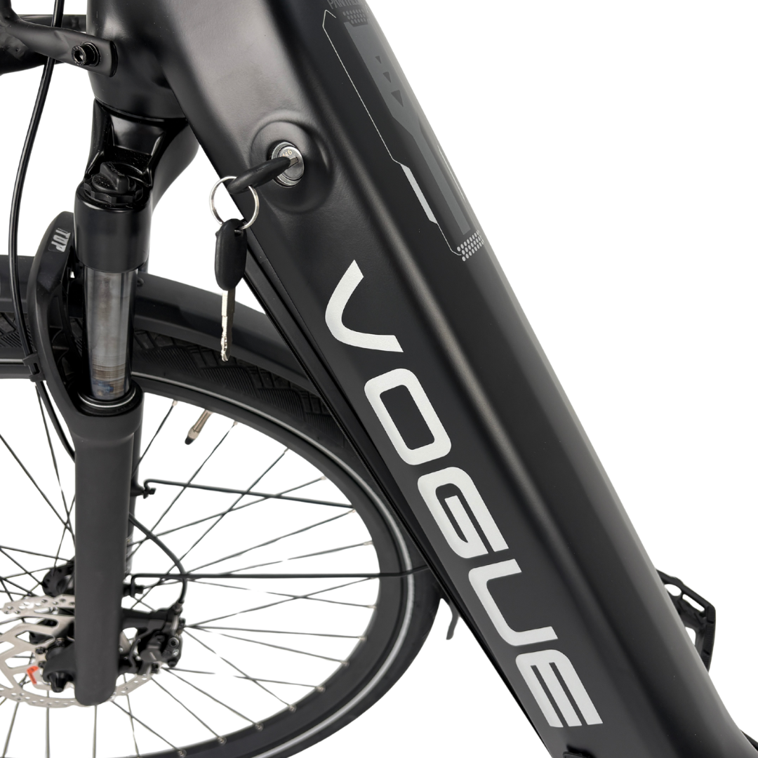 Vogue Pantheon - Mat Zwart - 50cm - 540Wh