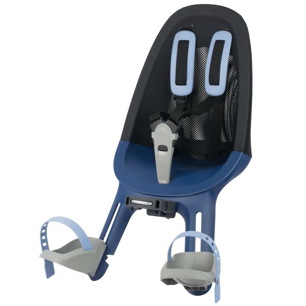 Child seat - Qibbel Air Front seat - front carrier + mounting - Denim Blue